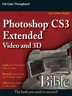 cover image of Photoshop Extended Video and 3D Bible